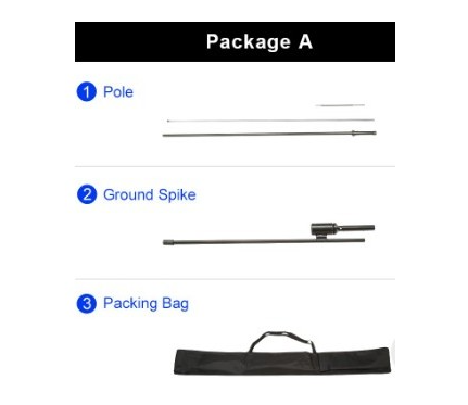 11' Feather Flag Concave High 2 sides with Spike base