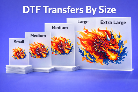 DTF Transfers By Size