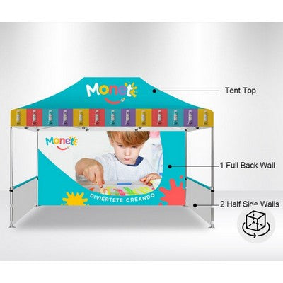 Tent -Frame 50 mm Hex size 10 x 15 ft with wheel Bag