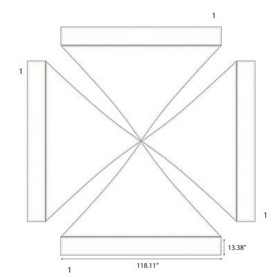 Tent 10 Ft with wheel Bag