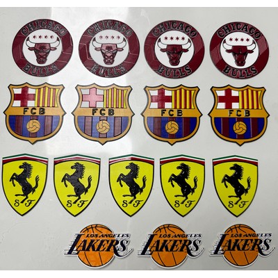 UV 3D PTU Flexible Patches Heat Transfer Size (2.5")