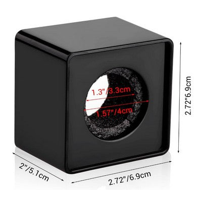 Microphone Flag Portable Square Cube Shaped Mic ABS with Foam