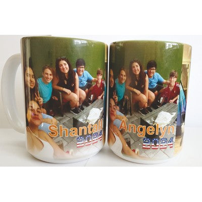 15 oz. White Sublimatable Ceramic Mug with White Box