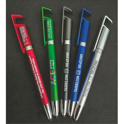 PEN With Stylus and Phone suporty Clip