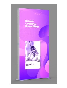 SEG Back Lit Display w PVC FRame